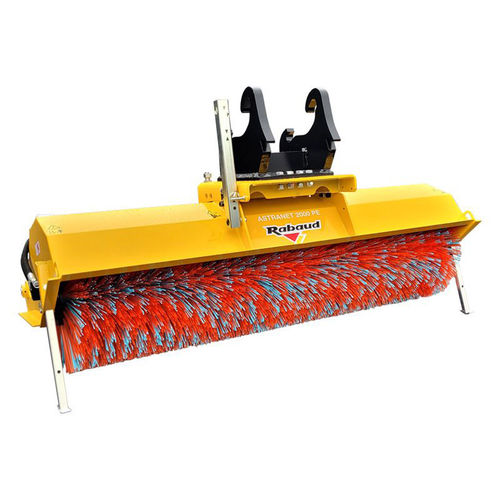 Barredora para excavadora - ASTRANET series - RABAUD - hidráulica / de exterior
