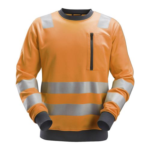 Sudadera de trabajo - 8037 series - Snickers Workwear AB - de alta visibilidad / de poliéster / unisex