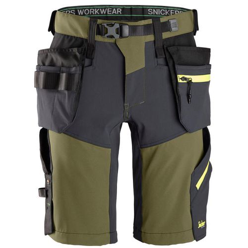 Pantalón corto de trabajo - 6140 - Snickers Workwear AB - de poliamida / con cremallera