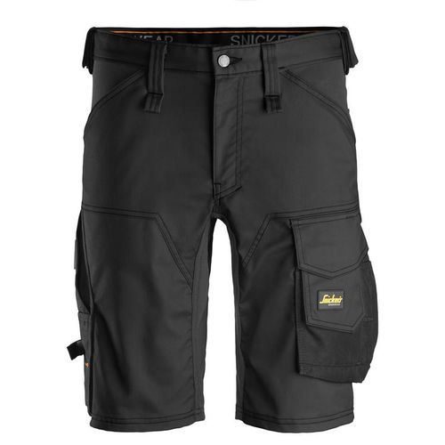 Pantalón corto de trabajo - 6143 - Snickers Workwear AB - de poliéster / negro
