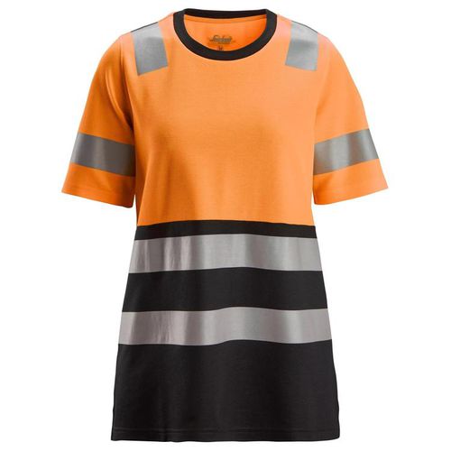 Camiseta de trabajo - 2573 - Snickers Workwear AB - de alta visibilidad / de poliéster / de algodón