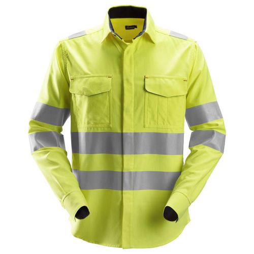 Camisa de trabajo - 8562 - Snickers Workwear AB - antiestática / de alta visibilidad / de algodón