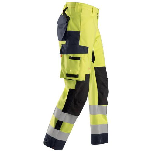 Pantalón de trabajo - 6563 - Snickers Workwear AB - de alta visibilidad / impermeable / de protección química