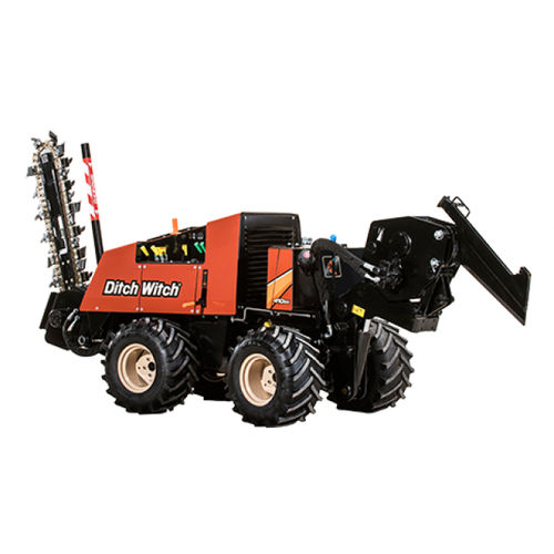 Zanjadora con cadena - 410SX  - The Charles Machine Works, Inc - con neumáticos / con operador a bordo