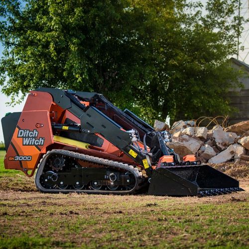 Minicargadora compacta diésel - SK3000  - The Charles Machine Works, Inc