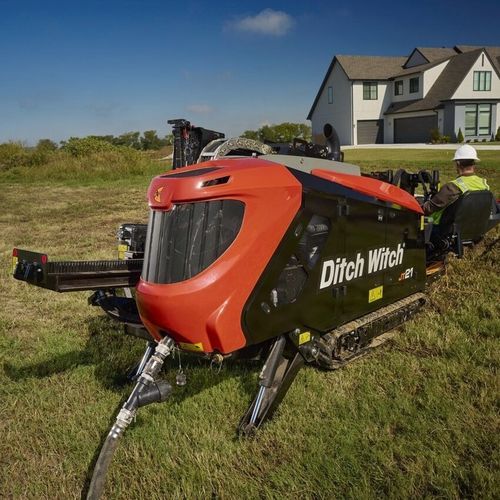 Perforadora con orugas - JT21 - The Charles Machine Works, Inc - rotativa / DEUTZ