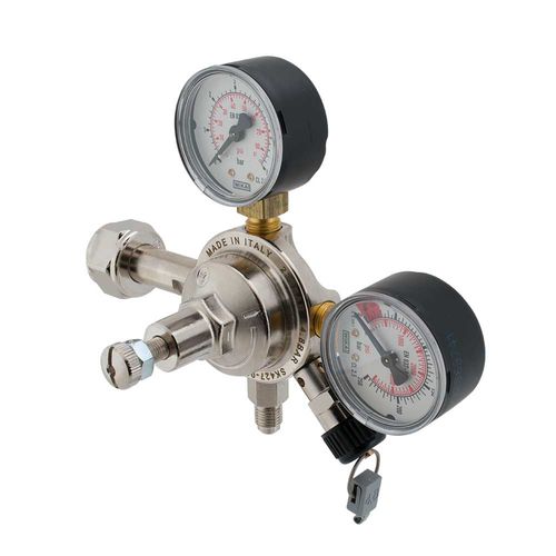 Regulador-reductor de presión de gas - MACRO - OXYTURBO SPA - de membrana / de muelle / de latón