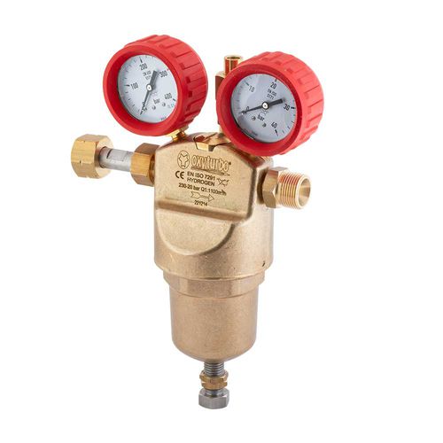 Regulador-reductor de presión de gas - 190.RID series - OXYTURBO SPA - para oxígeno / de diafragma / de pistón