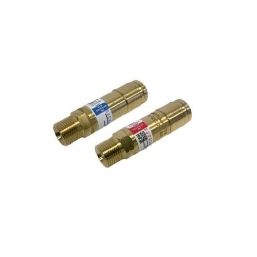 Válvula de seguridad para gas - 1502 series - OXYTURBO SPA - de latón / manual / de combustible