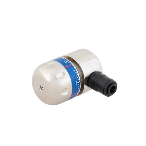Regulador-reductor de presión para agua - MINIMAL - OXYTURBO SPA - de pistón / de latón niquelado / de precisión