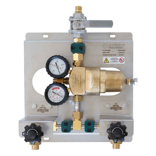 Regulador-reductor de presión de gas - 190 series - OXYTURBO SPA - para nitrógeno / para oxígeno / para acetileno