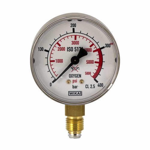 Manómetro de esfera - Oxyturbo - OXYTURBO SPA - roscado