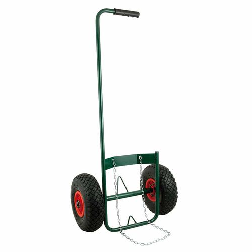 Carretilla de transporte - 580002 - OXYTURBO SPA - de metal / porta-cubetas / de cadena