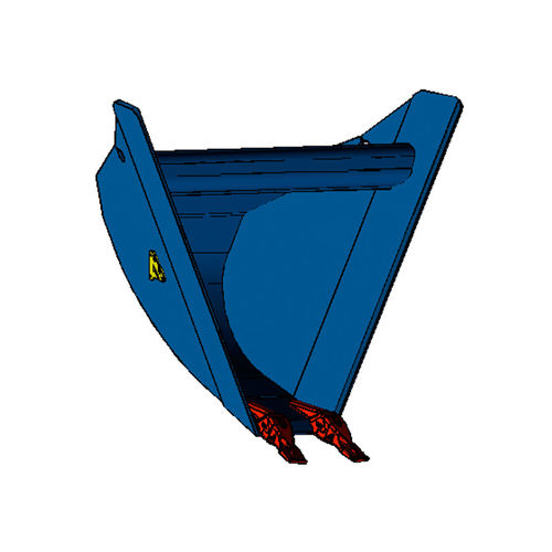 Cuchara trapezoidal - T series - ARDEN Equipment - para excavadora / 2 dientes