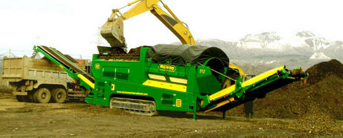 Criba para minas - 512 R-T - McCloskey International Limited - móvil / de tambor / para productos a granel
