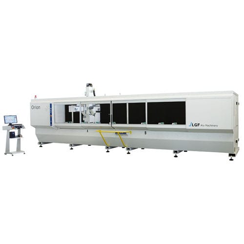 Centro de mecanizado CNC 4 ejes - ORION - LGF MACCHINE SRL - con husillo rotativo / para PVC / para aluminio