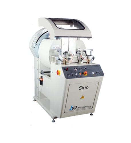 Sierra monocabezal - SIRIO - LGF MACCHINE SRL - circular / para aluminio / semiautomática