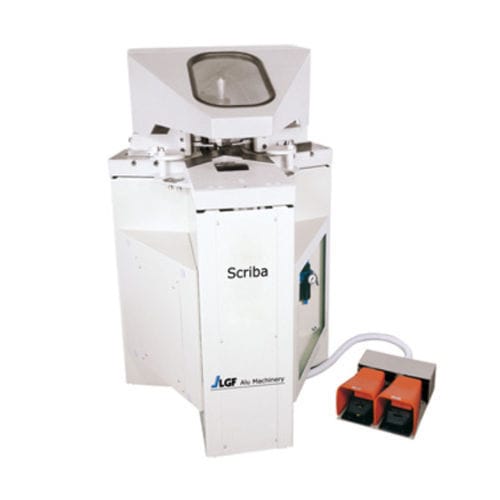 Engastadora de esquinas de cables - SCRIBA - LGF MACCHINE SRL - semiautomática / neumática / con pedal