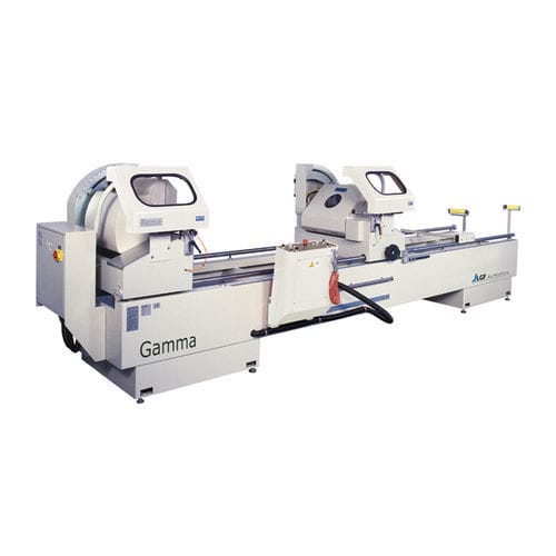 Sierra ingletadora doble - GAMMA MX SPECIAL - LGF MACCHINE SRL - tronzadora / para aluminio / para barras