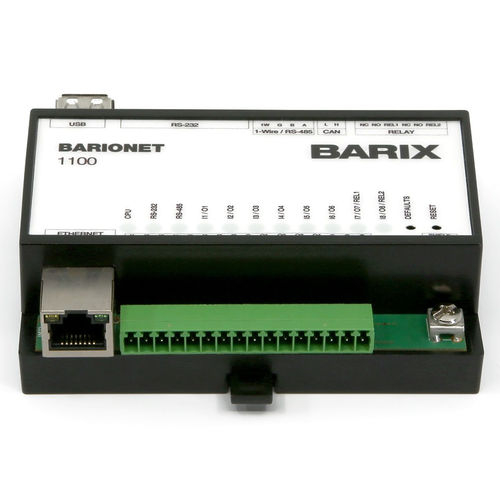 Módulo de E/S digital - BARIONET 1100 - Barix - analógico / Ethernet / USB