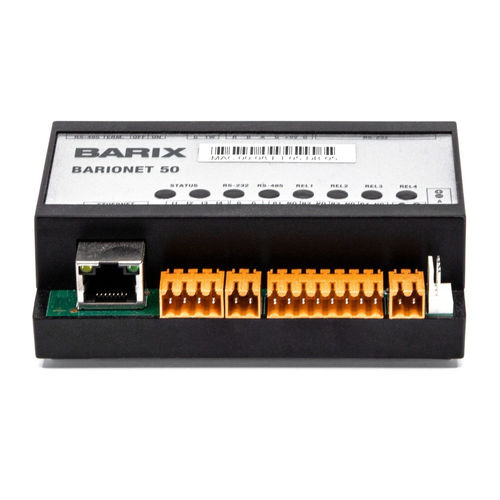 Módulo de E/S digital - Barionet 50 - Barix - Ethernet / RS-485 / RS-232
