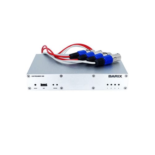 Descodificador codificador - EXSTREAMER 500 - Barix - IP / de audio