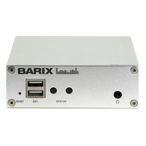 PC embarcado - AudioPoint 3.0 - Barix - Quad Core / Ethernet / RJ45