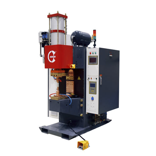 Máquina de soldar por puntos - DR series - Heron Intelligent Equipment Co., Ltd - controlada por PLC / CNC / hidráulica