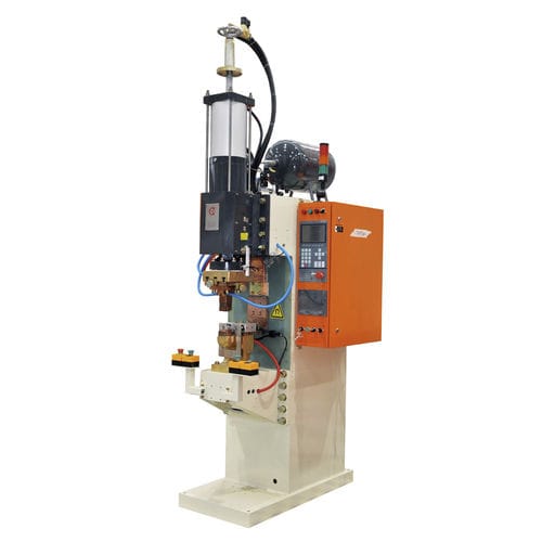 Máquina de soldar por resistencia - DB-220-18014 - Heron Intelligent Equipment Co., Ltd - controlada por PLC / hidráulica