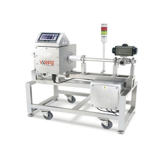 Detector de metales portátil - MD PIPELINE HD - Varpe Control de Peso, S.A. - fijo / para la industria agroalimentaria