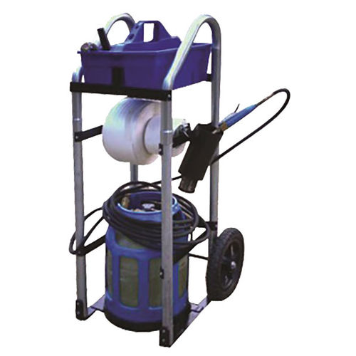Carretilla de almacén para el transporte - DS-UTILITYCART - Dr. Shrink, Inc. - portabotellas