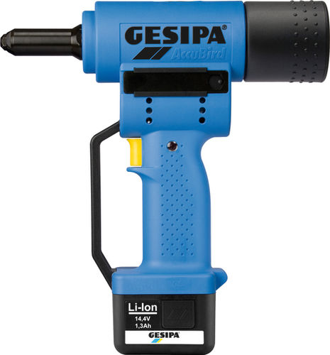 Remachadora brushless - ACCUBIRD® - SFS Group Germany GmbH - con batería / para remache ciego / con cargador de batería