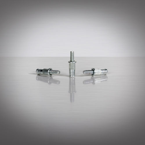 Espárrago autoinsertable remachable - POLYGRIP&reg; - SFS Group Germany GmbH - roscado / de acero