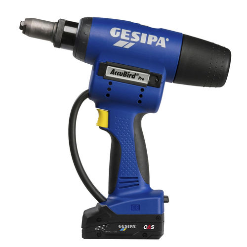 Herramienta de remachado con control de presión - AccuBird&reg; Pro - SFS Group Germany GmbH - con motor brushless DC / con batería / para remache ciego