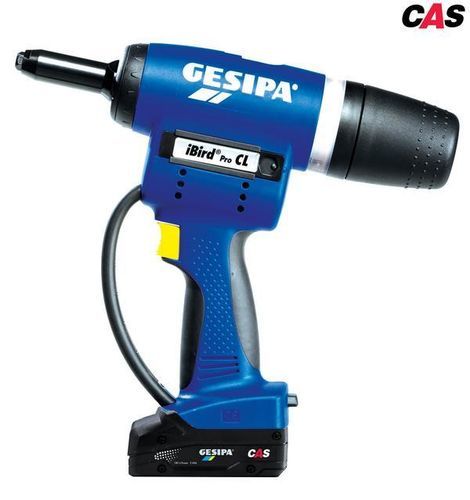 Remachadora con motor brushless DC - iBird Pro CL - SFS Group Germany GmbH - con batería / para remache ciego / con cargador de batería