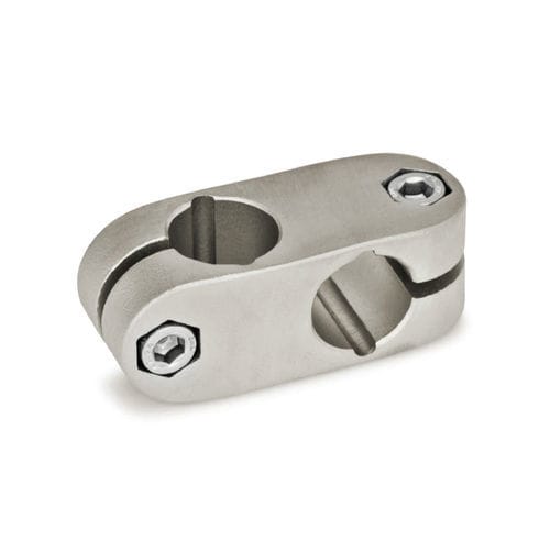 Conexión de tubo en cruz - KK series - Inocon GmbH - de aluminio / reglable