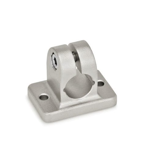 Conexión de tubo redondo - FK  - Inocon GmbH - de acero inoxidable / reglable