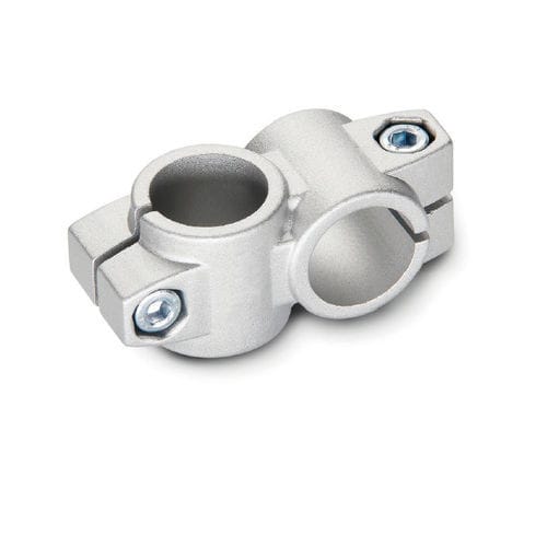 Conexión de tubo en cruz - KS series - Inocon GmbH - de aluminio fundido / reglable