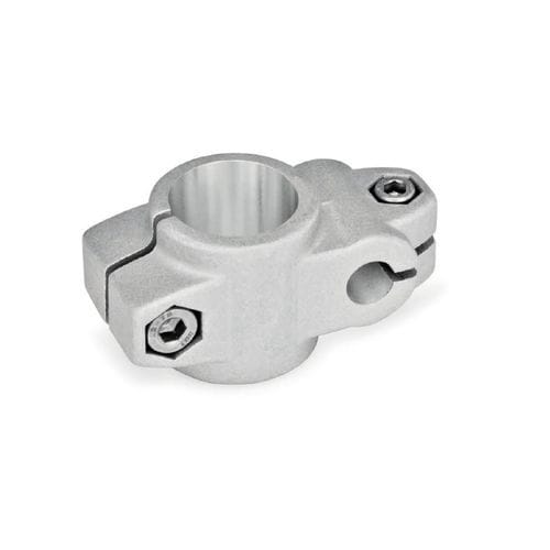 Conexión de tubo en cruz - KSU series - Inocon GmbH - de aluminio fundido / reglable