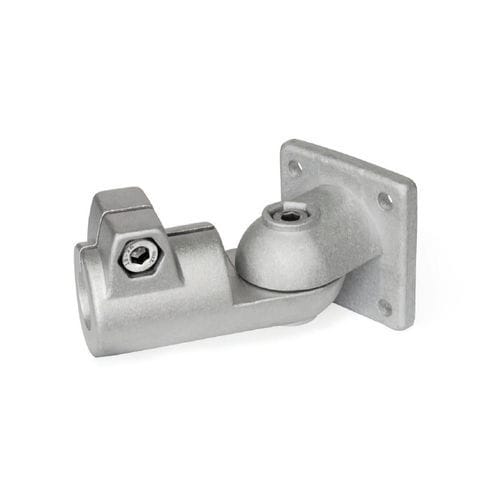 Conexión de tubo redondo - GSF series - Inocon GmbH - articulado / de aluminio fundido / reglable