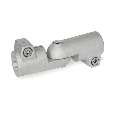 Conexión de tubo redondo - GST series - Inocon GmbH - articulado / de aluminio fundido / reglable