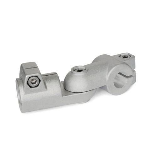 Conexión de tubo redondo - GSQ series - Inocon GmbH - articulado / de aluminio fundido / reglable