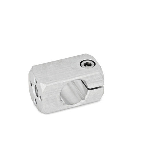 Conexión de tubo redondo - CGA series - Inocon GmbH - cuadrado / de aluminio / de acero inoxidable