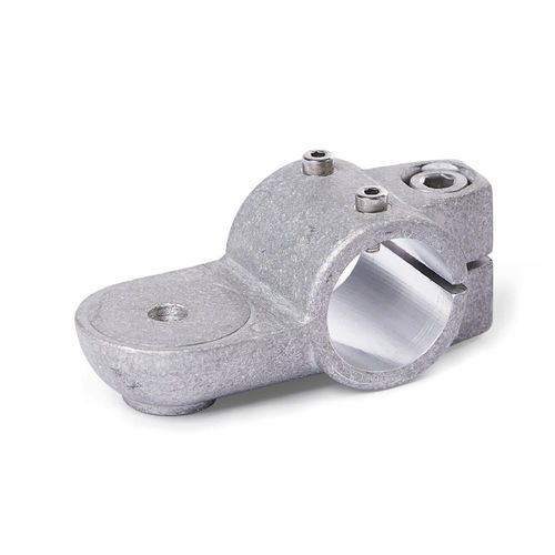 Conexión de tubo redondo - LSQ.E series - Inocon GmbH - de aluminio / reglable / sujeción pendular
