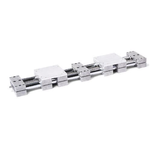 Eje lineal de doble tubo - VD3D series - Inocon GmbH - manual / de aluminio / de precisión