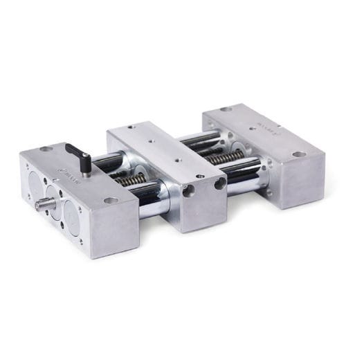 Eje lineal de doble tubo - PD1E series  - Inocon GmbH - manual / de aluminio / de precisión