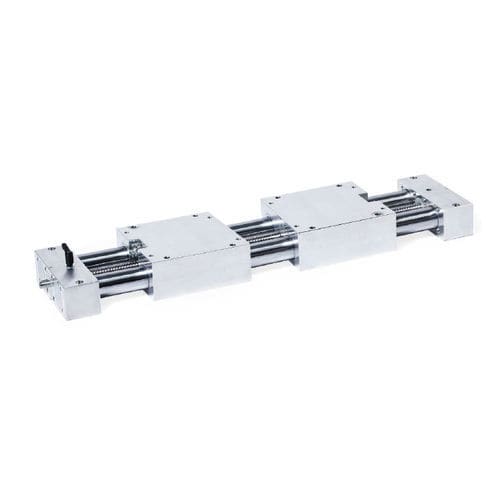 Eje lineal de husillo de bolas - PD2DK series - Inocon GmbH - de doble tubo / manual / de aluminio