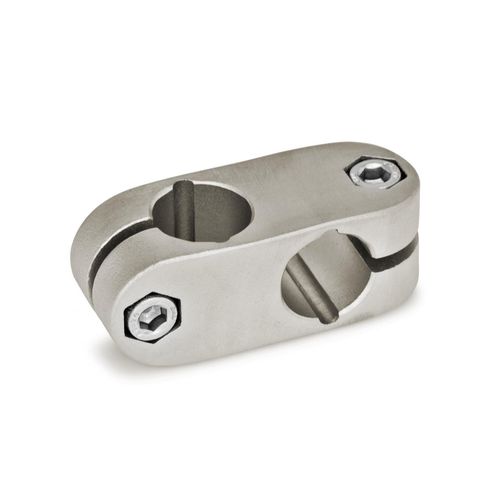 Conexión de tubo en cruz - KK  - Inocon GmbH - de acero inoxidable / reglable