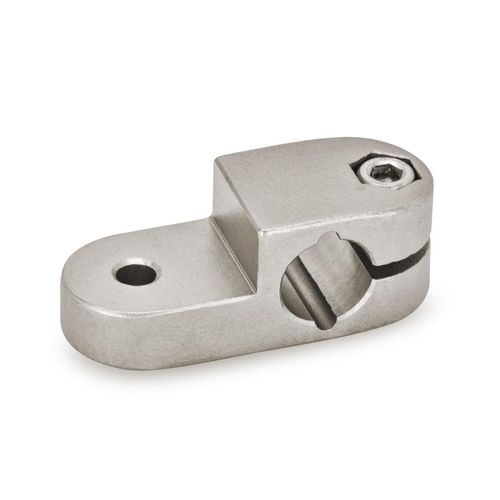 Conexión de tubo redondo - LKQ series - Inocon GmbH - de acero inoxidable / reglable