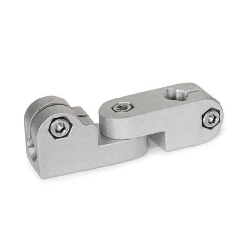 Conexión de tubo redondo - GKP series - Inocon GmbH - en cruz / de aluminio / reglable
